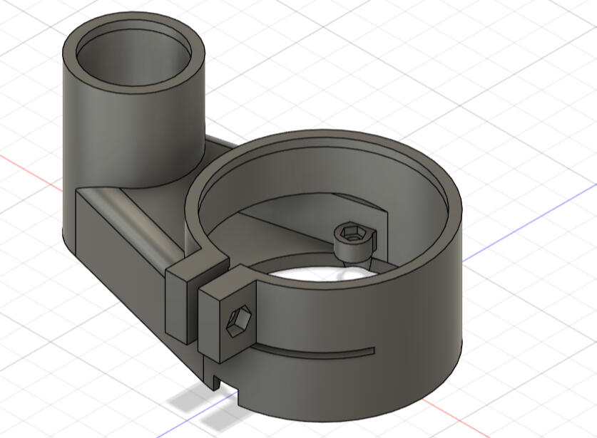 CAD File for CNC router dust boot.